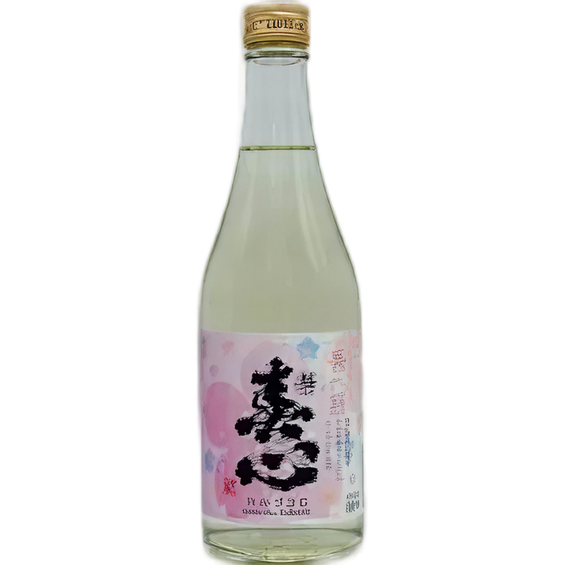 Junmai Ginjo - KENROKUZAKURA HIRU, Genshu (brut de cuve)